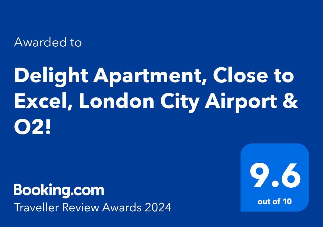 Delight Apartment, Close To Excel, London City Airport & O2! Exterior foto